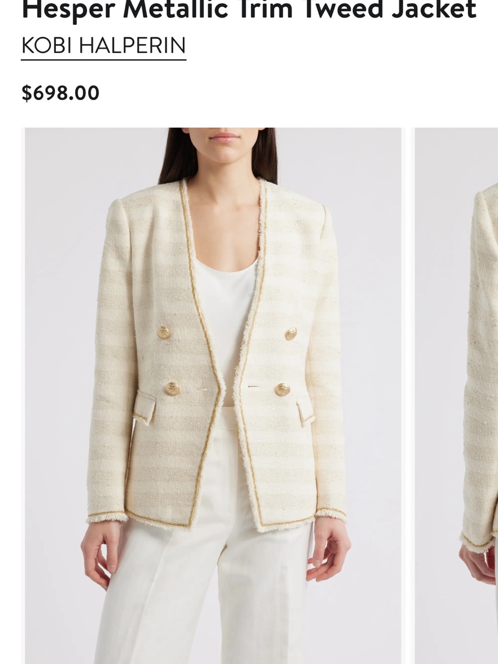 Kobi Halperin Heater Blazer - Picture 2 of 5